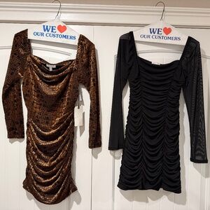 Pair of Leith dresses size M